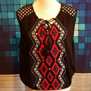 Bohemian casual top